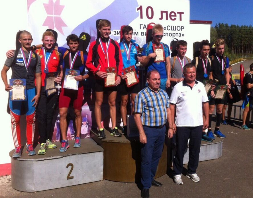 Биатлонисты ЦПСР завоевали шесть медалей первенства страны