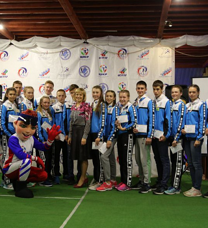 Юных лыжников и биатлонистов посвятили в воспитанники спортивных классов