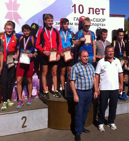 Биатлонисты ЦПСР завоевали шесть медалей первенства страны