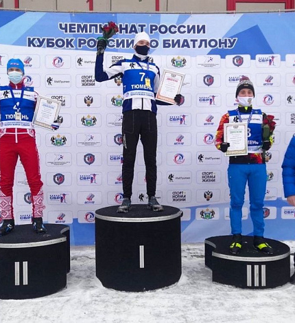 Спортсмены ОСШОР Носковой выиграли медали в Чемпионате России по биатлону