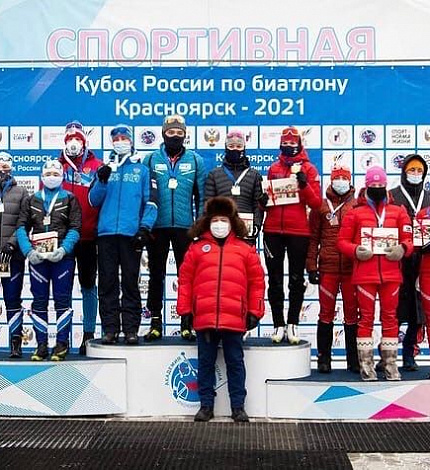 Тюменские биатлонисты блистательно завершили этап Кубка России