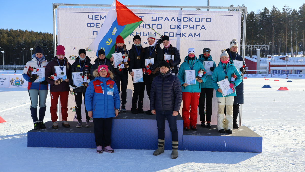 Полина Тарутина выиграла золото в эстафете на чемпионате округа!