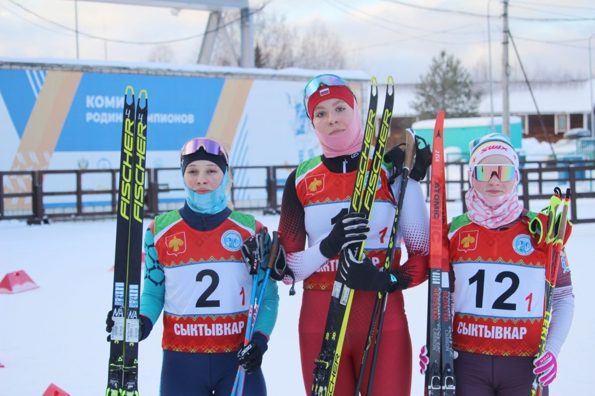 Серебро на Первенстве России по лыжным гонкам в Сыктывкаре