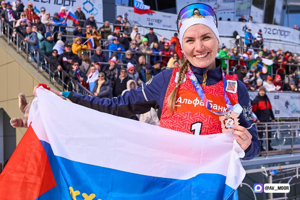 Сливко выиграла шестую медаль чемпионата России 2025/2026