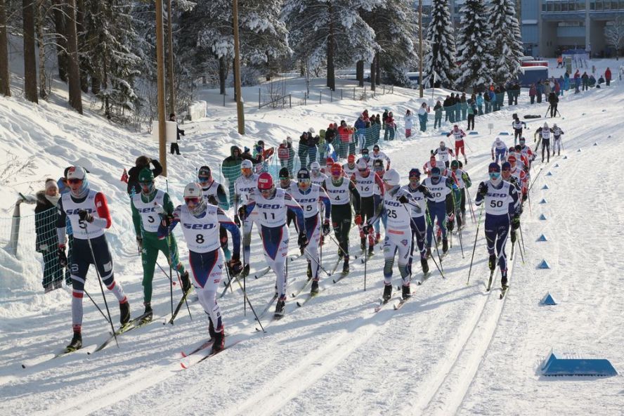В Финляндии продолжается Первенство мира по лыжным гонкам с участием спортсменов ОСШОР Л.Н.Носковой