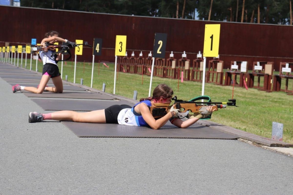 В Заводоуковске прошли соревнования по летнему биатлону