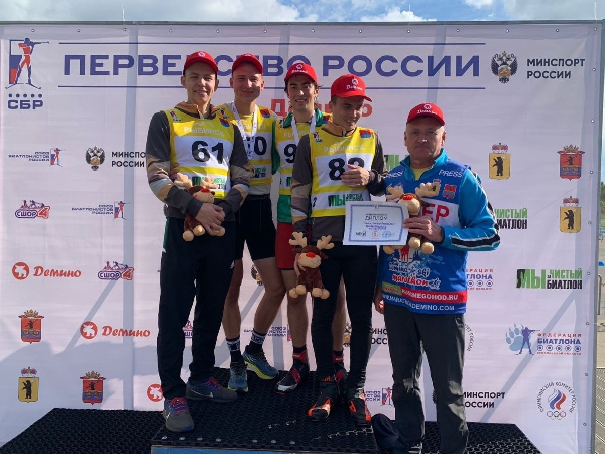 Старт первенства России по биатлону в Демино