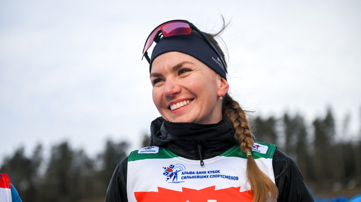 Подарок всем тюменцам, влюблённым в биатлон! Виктория Сливко выиграла масс-старт в Сочи!