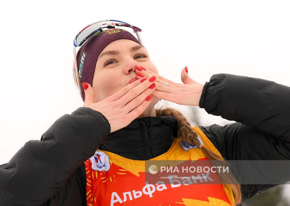 Глава Союза биатлонистов России Виктор Майгуров назвал Викторию Сливко лучшей спортсменкой года!