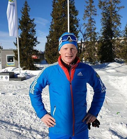 Тюменец Андрей Вьюхин показал феноменальную скорость в спринте Юниорского Кубка IBU